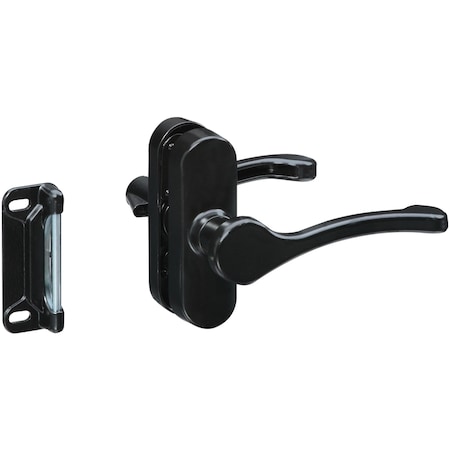 National Hardware National Hardware Black Zinc Lever Latches 1 pk N262-204